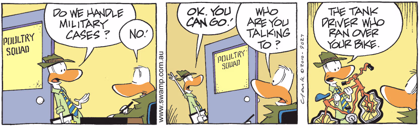 Swamp Cartoon - Military MattersApril 18, 2025