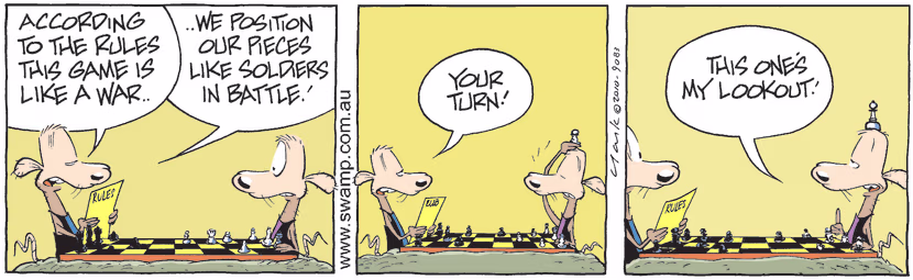 Swamp Cartoon - Game OverOctober 14, 2010