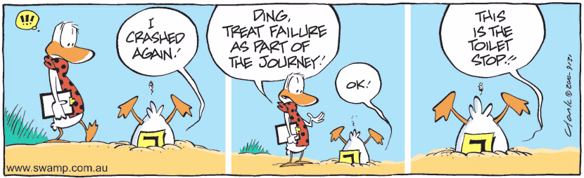 Swamp Cartoon - Necessary BreakDecember 9, 2010