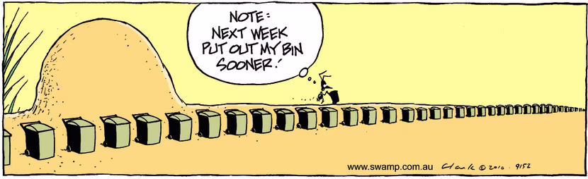 Swamp Cartoon - It’s Bin Fun…January 3, 2011