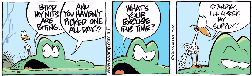 Swamp Cartoon - Job Vacancy 2January 19, 2011