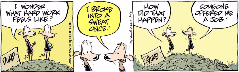 Swamp Cartoon - Wake Up CallJanuary 21, 2011