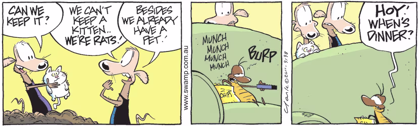Swamp Cartoon - Pet Therapy 2February 25, 2011