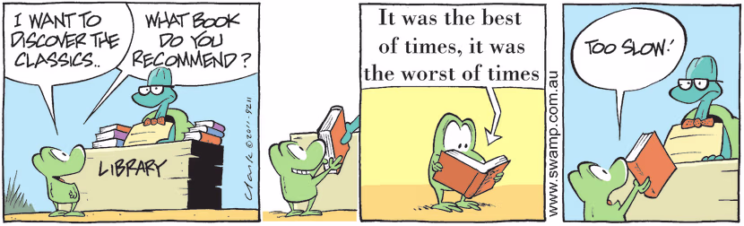 Swamp Cartoon - Classics Attack 1March 12, 2011