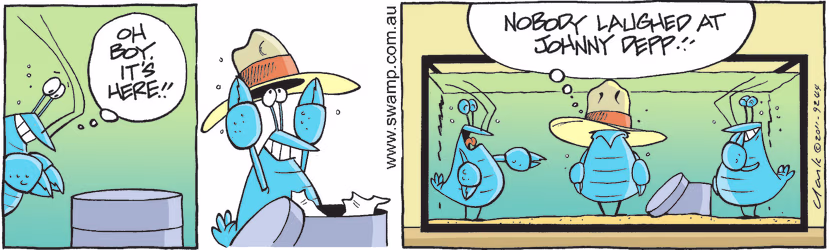 Swamp Cartoon - Not Quite the SameApril 20, 2011