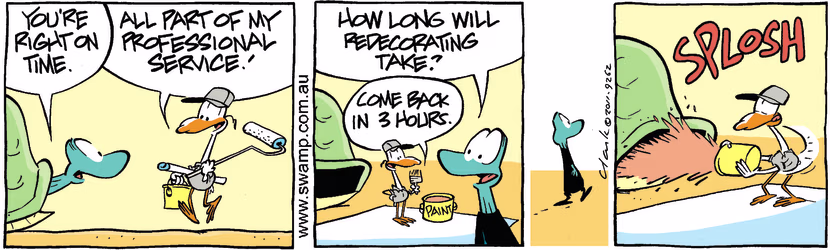 Swamp Cartoon - Handyman FarceMay 11, 2011