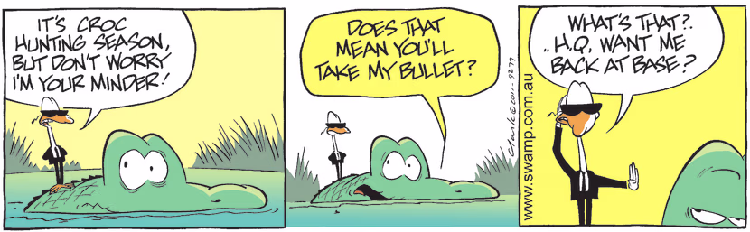 Swamp Cartoon - High Security 1May 28, 2011