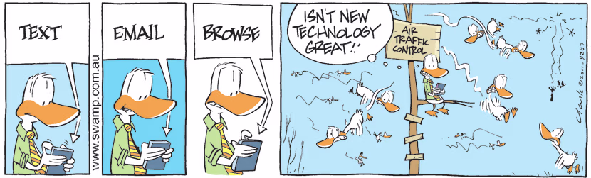 Swamp Cartoon - Distracted ChaosJune 9, 2011