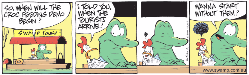 Swamp Cartoon - Work Colleagues 3June 28, 2011