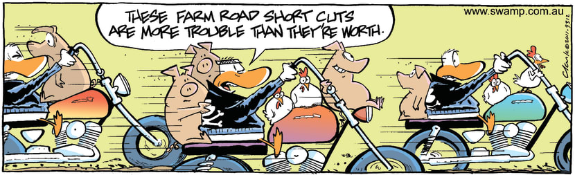 Funny Farm Trip - Swamp Cartoons Funny Farm Trip - Swamp Cartoons
