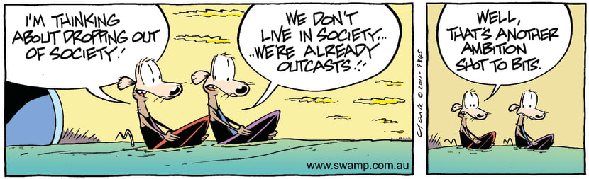 Swamp Cartoon - Lifes Little DifficultiesAugust 16, 2011