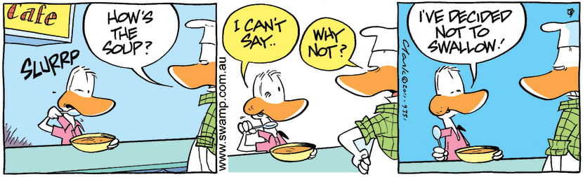 Swamp Cartoon - Lost Appetite 1August 23, 2011