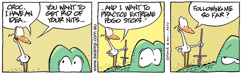Swamp Cartoon - Fun in the Extermination 1August 27, 2011