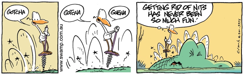 Swamp Cartoon - Fun in the Extermination 2August 29, 2011