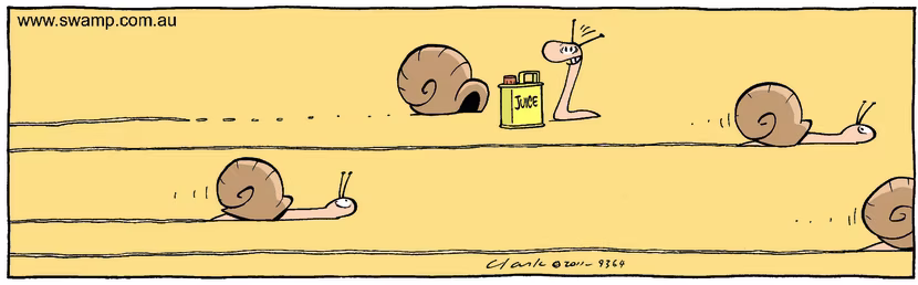 Swamp Cartoon - Pits StopSeptember 7, 2011