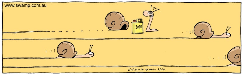 Swamp Cartoon - Pits StopSeptember 7, 2011