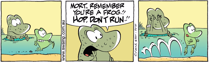 Swamp Cartoon - Simple Things to RememberSeptember 20, 2011