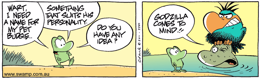 Swamp Cartoon - Risky Business 2September 26, 2011
