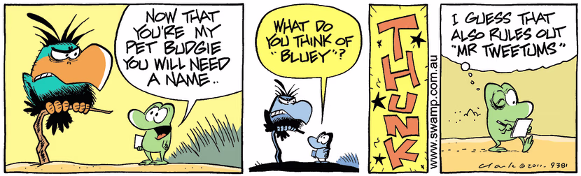 Swamp Cartoon - Risky Business 3September 27, 2011