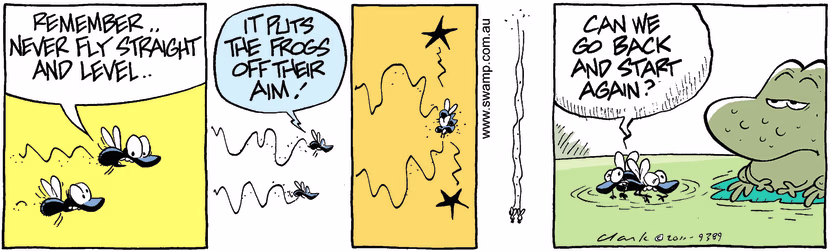 Swamp Cartoon - Poor NavigationOctober 6, 2011
