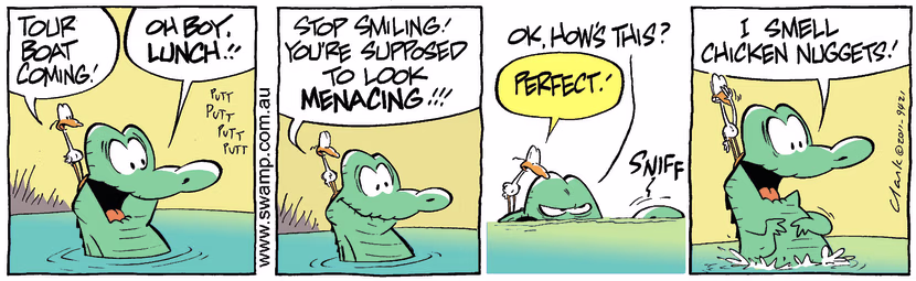 Swamp Cartoon - Poor ShowNovember 12, 2011