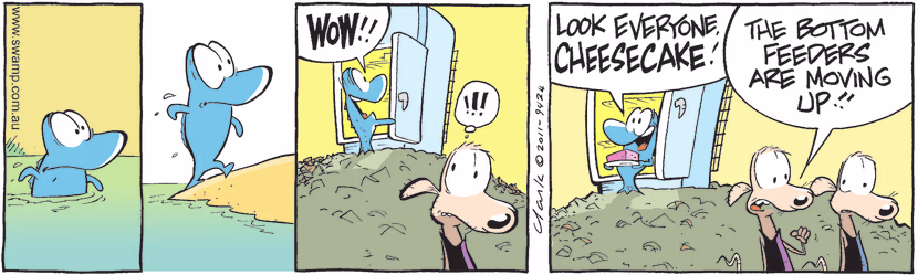 Swamp Cartoon - Feeder FunNovember 16, 2011