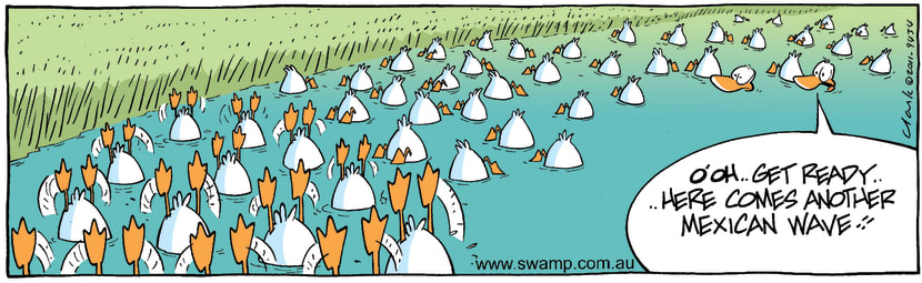 Swamp Cartoon - Not again!November 28, 2011