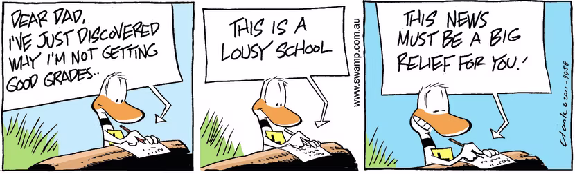 Swamp Cartoon - The Honest truth 2December 26, 2011