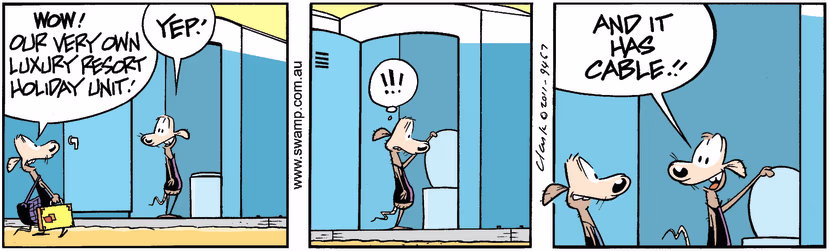 Swamp Cartoon - Holiday Fun 3January 5, 2012