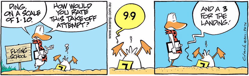 Swamp Cartoon - Harsh JudgeJanuary 16, 2012