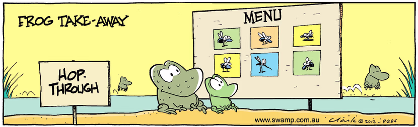 Swamp Cartoon - Food for Thought….January 27, 2012