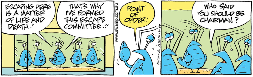 Swamp Cartoon - The Cry of the Claw 2February 11, 2012