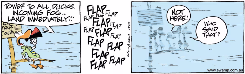 Swamp Cartoon - Foggy Fun 1February 16, 2012