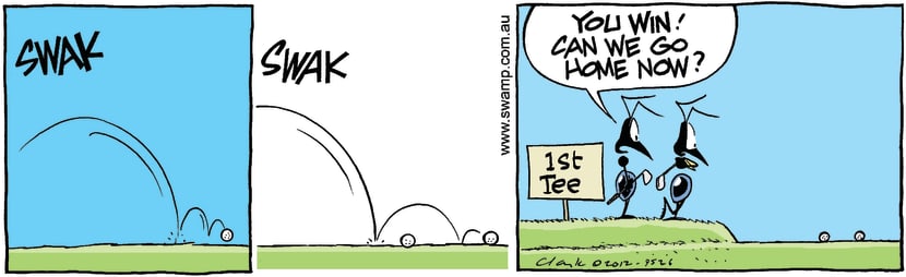 Swamp Cartoon - Enough is enough…March 14, 2012