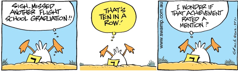 Swamp Cartoon - Worthy of a MentionMarch 20, 2012