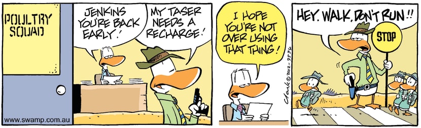 Swamp Cartoon - Discipline Fun 2March 23, 2012