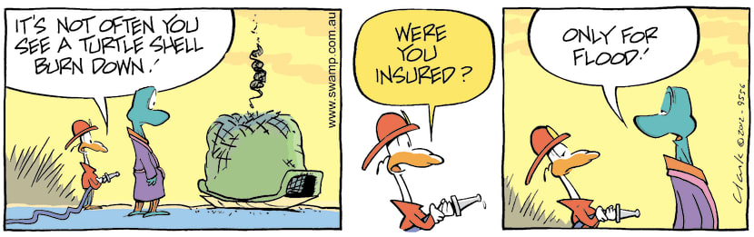 Swamp Cartoon - Hot Stuff 4April 18, 2012