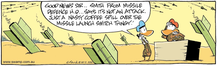 Swamp Cartoon - The Good and the Bad….April 25, 2012