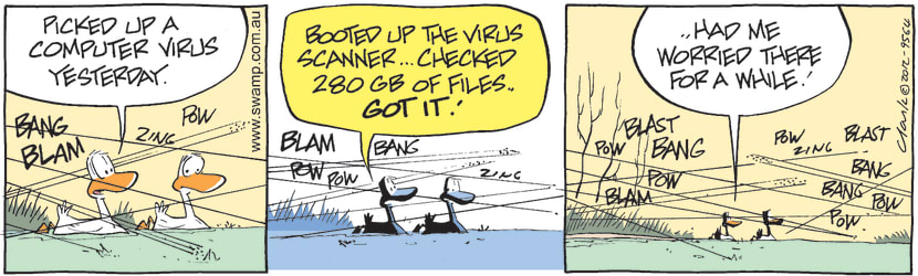 Swamp Cartoon - Just another day…April 27, 2012