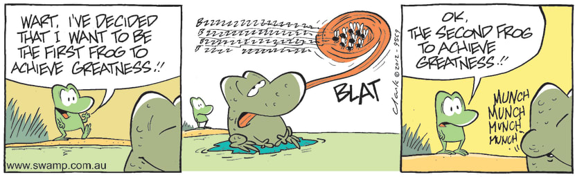 Swamp Cartoon - High Goals 1May 3, 2012