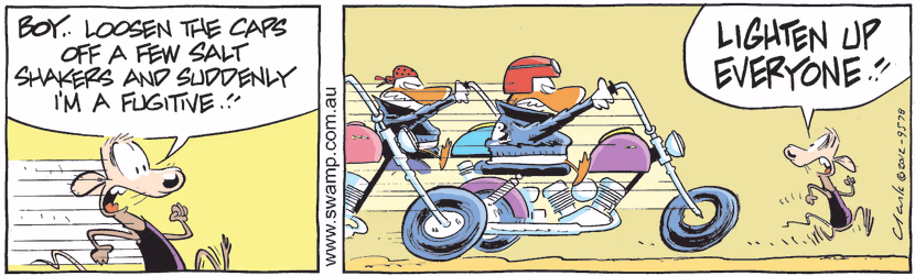 Swamp Cartoon - Wrong Victims 2May 14, 2012