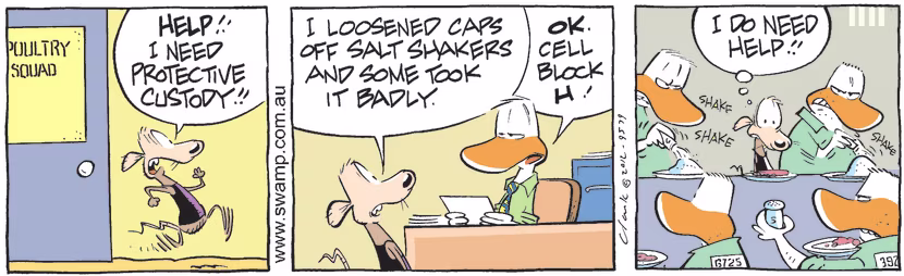 Swamp Cartoon - Wrong Victims 3May 15, 2012