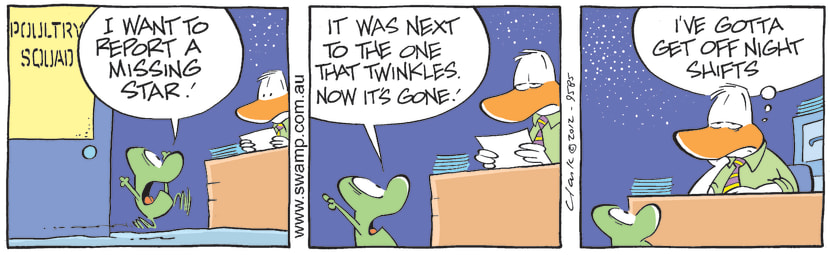 Swamp Cartoon - Twinkle Twinkle 4May 22, 2012