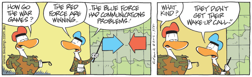 Swamp Cartoon - Games of War 1May 24, 2012