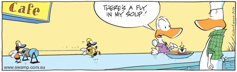 Swamp Cartoon - Restaurant rescueJuly 13, 2012
