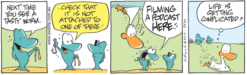Swamp Cartoon - Podcast CartoonJuly 24, 2012