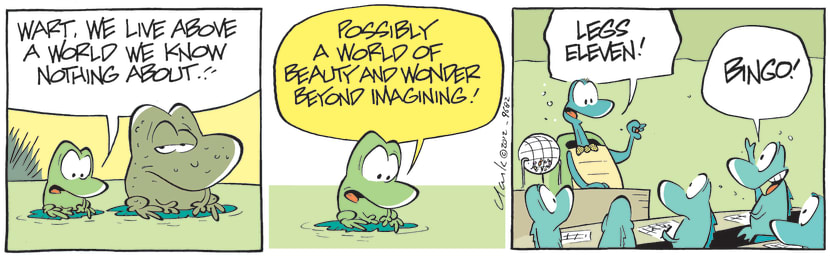 Swamp Cartoon - Above the World ComicSeptember 12, 2012