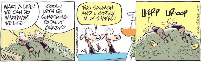Swamp Cartoon - What a Life ComicNovember 28, 2024