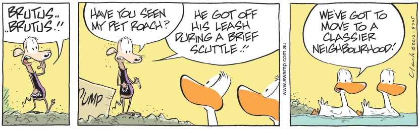 Swamp Cartoon - Lost friend ComicOctober 9, 2012