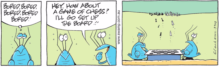 Swamp Cartoon - One of Life’s Moments ComicOctober 12, 2012